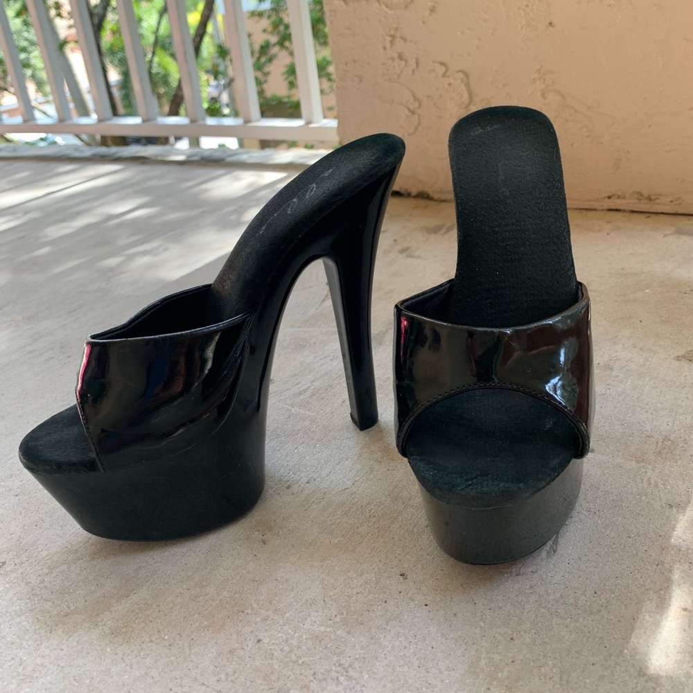 Ellie platform high heels